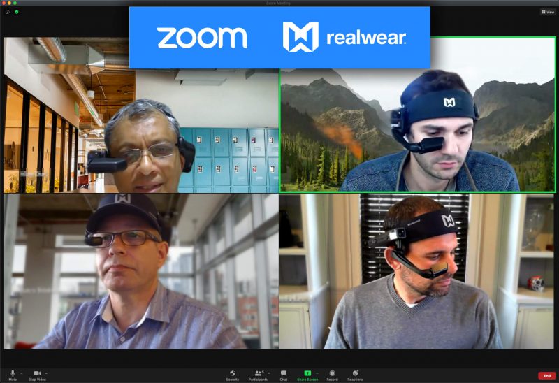 Zoom Interface with RealWear
